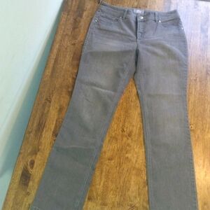 Grey Denim So Slimming Straight Leg Jeans 0.5/6